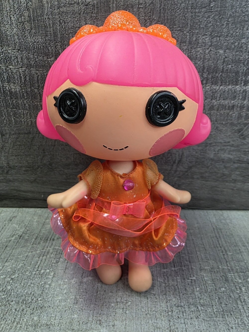 Lalaloopsy Littles Giggly Fruit Drops Doll Rare 7" b39